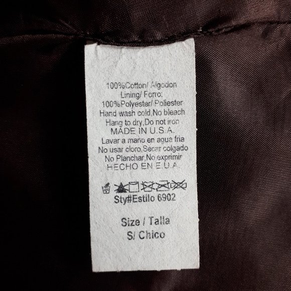 Lucy Paris Brown Embroidered Circle Skirt - Picture 11 of 12